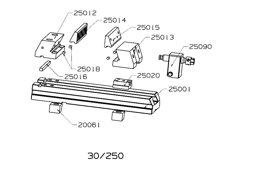 MORDAZA FORZA PERFECT NO GUIADA